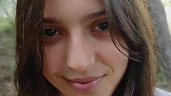 Outdoor Encounter With A Young Teen And Rough Ejaculation