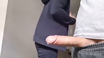 Private Masturbation And Public Ejaculation Captured On Camera