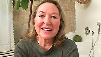 Niemiecka Babcia Robi Gorący Blowjob Swojemu Sąsiadowi.