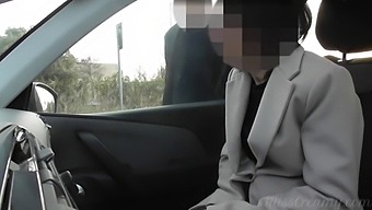 Public Parking Sex With My Wife And Solo Play For A Voyeur - Misscreamy