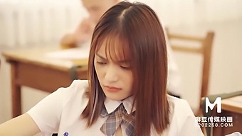 Hd Porn Video Featuring Xu Lei'S Handjob And Blowjob Skills