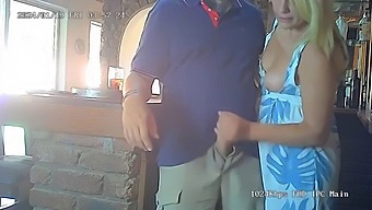 Server Found Masturbating Manager At The Bar