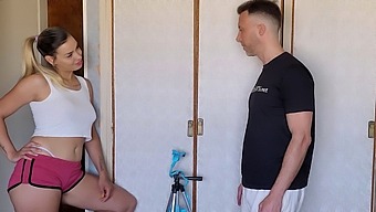 Hd Video Of A Blonde Milf Getting Naughty With A Young Stud