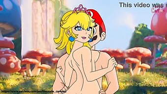 Princess Peach'S Erotic Encounter With The Super Mario Bros