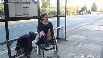 Public Display Of Intimacy By A Disabled Adult Film Actress