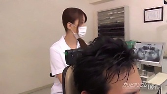 Dental Damsel With Ample Bosom In A Tantalizing Dentist-Themed Video
