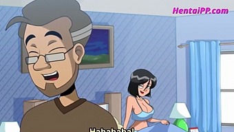 Mom With Big Breast Helps Her Step Son To Climax In This Cartoon.